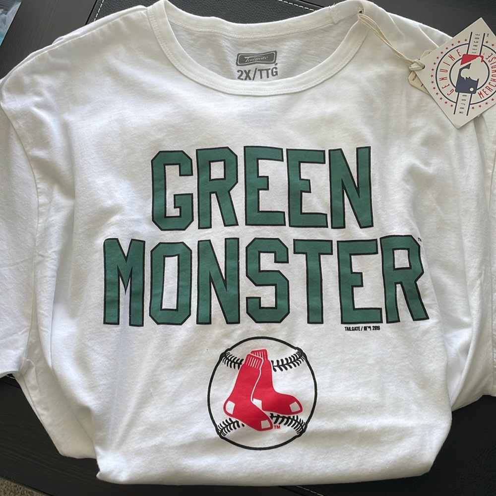 Boston Red Sox Green Monster Mens T-Shirt